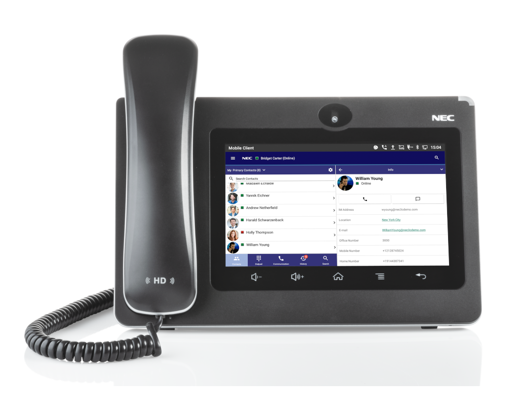 Nec Gt0 Ip Phone With Android Os Connectia